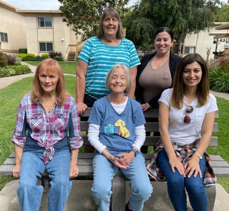 Five of the Tender Hearts Dog Rescue teammates.